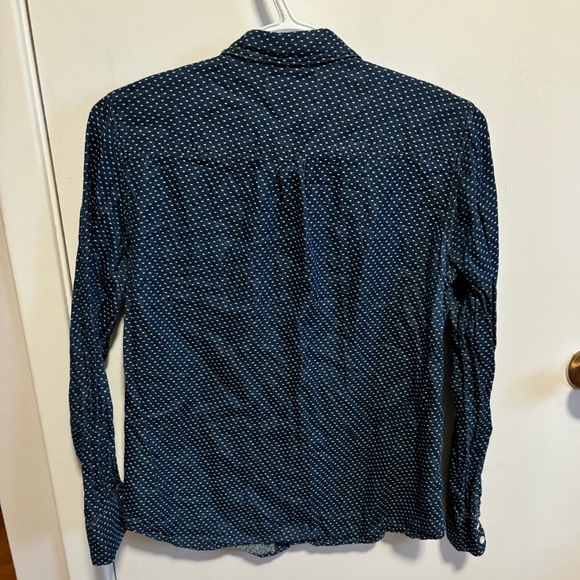 Petite JCrew Chambray Shirt - Picture 3 of 5